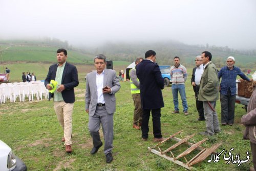 گزارش تصویری آماده سازی مکان برگزاری جشنواره فرهنگ و اقتصاد روستای سوار وسط