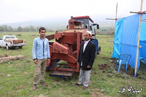 گزارش تصویری آماده سازی مکان برگزاری جشنواره فرهنگ و اقتصاد روستای سوار وسط