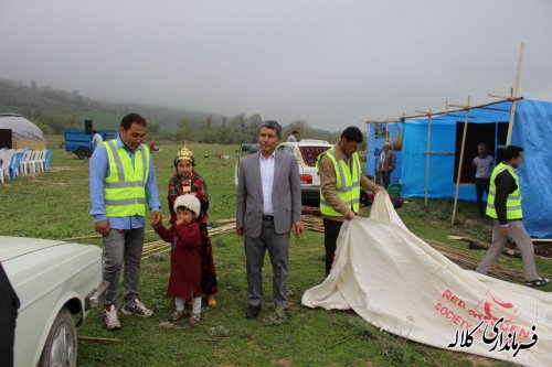 گزارش تصویری آماده سازی مکان برگزاری جشنواره فرهنگ و اقتصاد روستای سوار وسط
