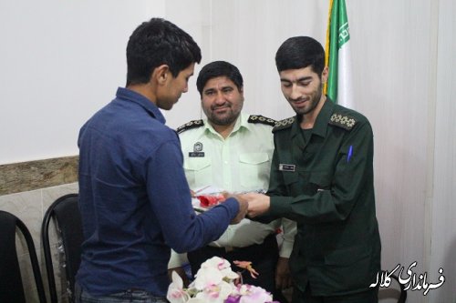 دیدار جمعی از جوانان بخش پیشکمر بمناسبت هفته جوان با بخشدار و مسئولین بخش پیشکمر