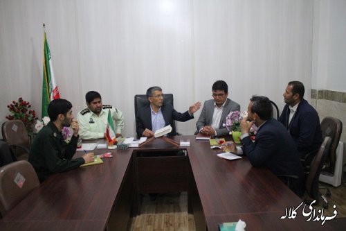 جلسه هماهنگی نهایی مراسم جشنواره مختومقلی فراغی بخش پیشکمر برگزار شد.