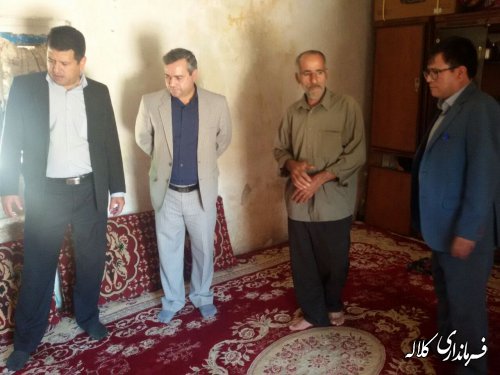 بخشدار پیشکمر بمناسبت ماه مبارک رمضان به مددجویان تحت پوشش بهزیستی سبد کالا توزیع کرد.