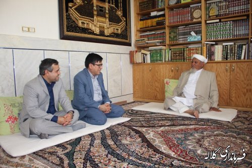 دیدار بخشدار پیشکمر با امامان جمعه شهرفراغی و پیشکمر