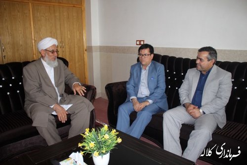 دیدار بخشدار پیشکمر با امامان جمعه شهرفراغی و پیشکمر