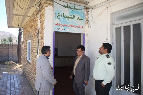 دیدار و بازدید بخشدارپیشکمر از ادارات سطح بخش