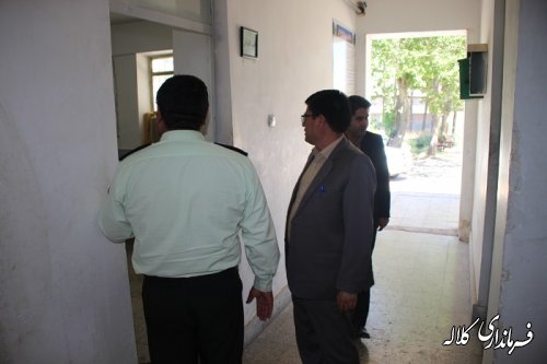 دیدار و بازدید بخشدارپیشکمر از ادارات سطح بخش