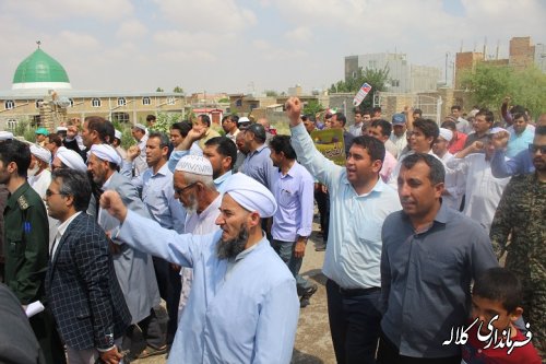 گزارش تصویری راهپیمایی روز قدس بخش پیشکمر