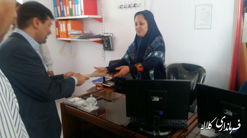 دیدار فرماندار کلاله با کارکنان اداره بهزیستی بمناسبت هفته بهزیستی