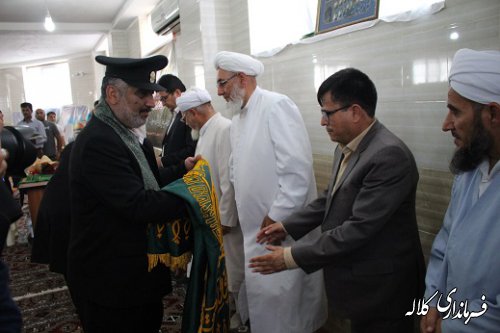 برگزرای مراسم استقبال از خدام رضوی در بخش پیشکمر