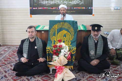 برگزرای مراسم استقبال از خدام رضوی در بخش پیشکمر