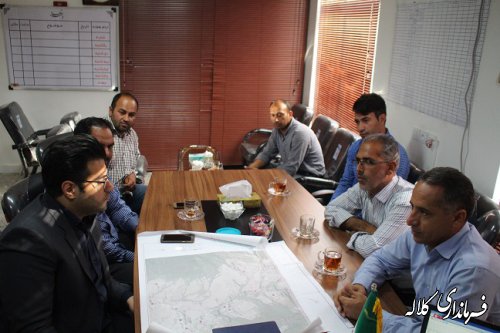 با حضور بخشدار پیشکمر تامین آب شرب روستای اورجنلی بررسی شد
