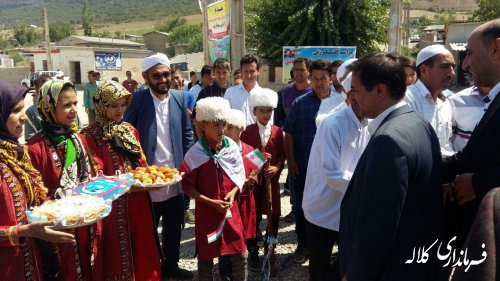 کلنگ عملیات زيرسازي معابر روستاي زاوپايين به زمین زده شد.