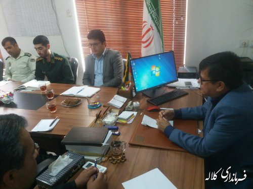 جلسه هماهنگی هفته دفاع مقدس و ماه محرم بخش پیشکمر برگزار شد.