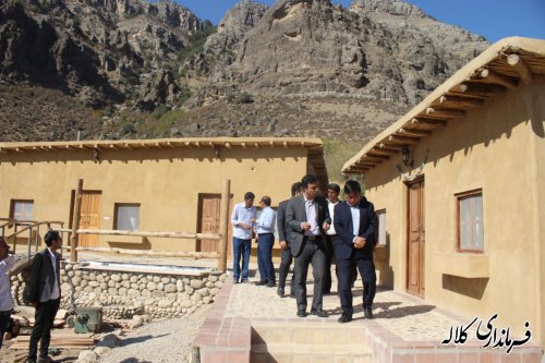 بازدید بخشدار پیشکمر از اقامتگاه بوم گردی حافظ روستای زاو بالا 