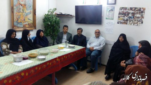 فرماندار کلاله با جمعی از سالمندان دیدار کرد.