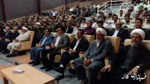 صبحگاه مشترک پرسنل نیروی انتظامی شهرستان کلاله برگزار شد.