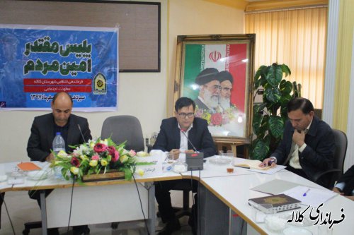 پنجمین جلسه مشترک دهیاران شهرستان برگزار شد
