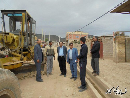 بازدید بخشدار پیشکمر بهمراه معاون فرماندار از برخی روستاهای بخش پیشکمر