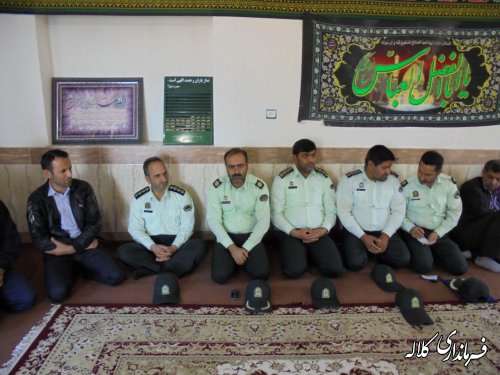 مراسم تکریم و معارفه فرمانده نیروی انتظامی بخش پیشکمر برگزار شد
