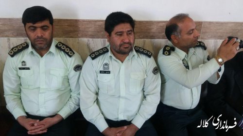 مراسم تکریم و معارفه فرمانده نیروی انتظامی بخش پیشکمر برگزار شد