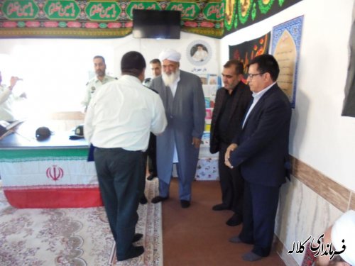 مراسم تکریم و معارفه فرمانده نیروی انتظامی بخش پیشکمر برگزار شد