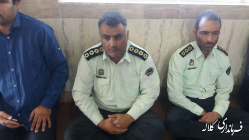 مراسم تکریم و معارفه فرمانده نیروی انتظامی بخش پیشکمر برگزار شد