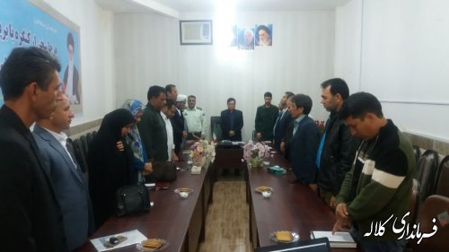 جلسه شورای اداری بخش پیشکمر برگزار شد.
