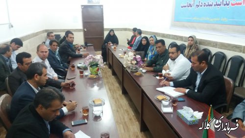 جلسه شورای اداری بخش پیشکمر برگزار شد.
