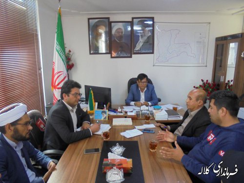 جلسه هماهنگی جشنواره فرهنگ و اقوام در بخش پیشکمر برگزار شد.