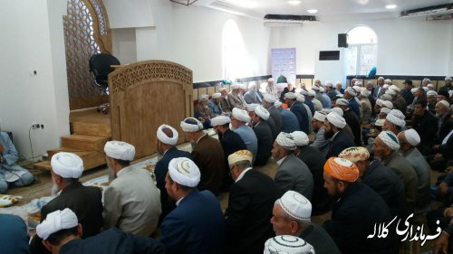 حضور بخشدارپیشکمر در مراسم مولودی خوانی روستای عزیزآباد