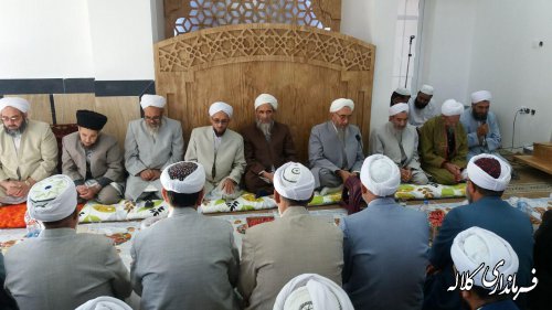 حضور بخشدارپیشکمر در مراسم مولودی خوانی روستای عزیزآباد