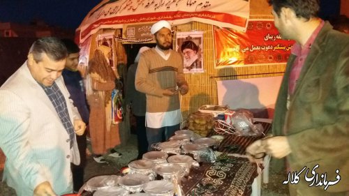 غرفه بخش پیشکمر در جشنواره بین المللی فرهنگ و اقوام گنبد