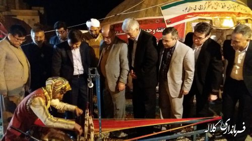 غرفه بخش پیشکمر در جشنواره بین المللی فرهنگ و اقوام گنبد