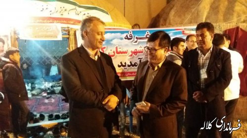 غرفه بخش پیشکمر در جشنواره بین المللی فرهنگ و اقوام گنبد