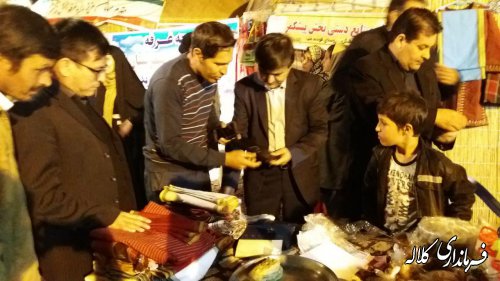 غرفه بخش پیشکمر در جشنواره بین المللی فرهنگ و اقوام گنبد