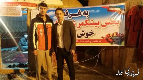 غرفه بخش پیشکمر در جشنواره بین المللی فرهنگ و اقوام گنبد
