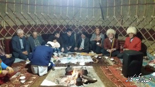 غرفه بخش پیشکمر در جشنواره بین المللی فرهنگ و اقوام گنبد