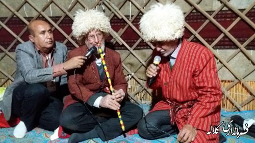 غرفه بخش پیشکمر در جشنواره بین المللی فرهنگ و اقوام گنبد