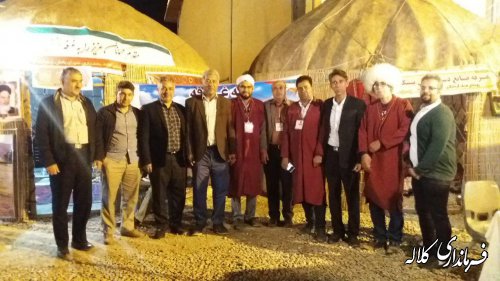 غرفه بخش پیشکمر در جشنواره بین المللی فرهنگ و اقوام گنبد