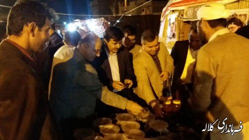 غرفه بخش پیشکمر در جشنواره بین المللی فرهنگ و اقوام گنبد