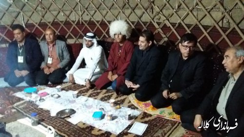 غرفه بخش پیشکمر در جشنواره بین المللی فرهنگ و اقوام گنبد