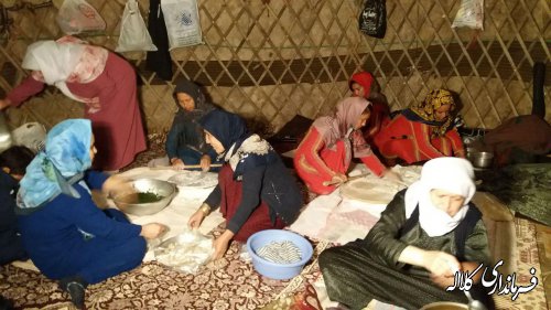 غرفه بخش پیشکمر در جشنواره بین المللی فرهنگ و اقوام گنبد