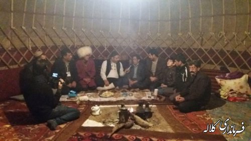 غرفه بخش پیشکمر در جشنواره بین المللی فرهنگ و اقوام گنبد