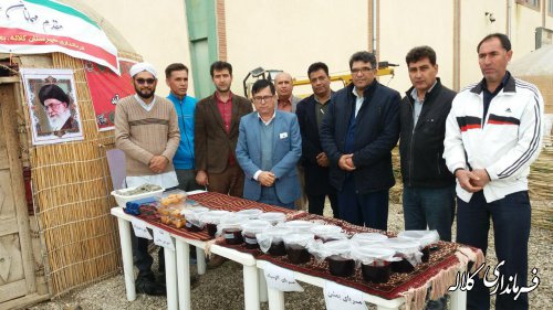 غرفه بخش پیشکمر در جشنواره بین المللی فرهنگ و اقوام گنبد