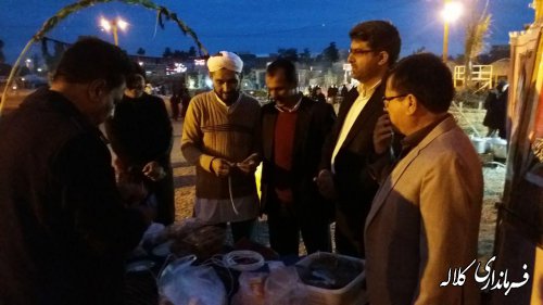 غرفه بخش پیشکمر در جشنواره بین المللی فرهنگ و اقوام گنبد