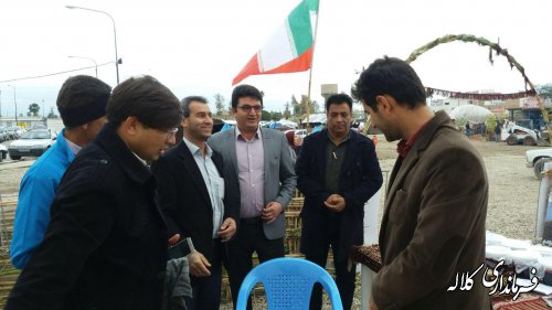 غرفه بخش پیشکمر در جشنواره بین المللی فرهنگ و اقوام گنبد