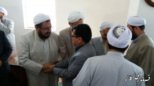 حضور بخشدار پیشکمر در مراسم مولود خوانی شهرفراغی