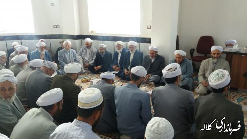 حضور بخشدار پیشکمر در مراسم مولود خوانی شهرفراغی