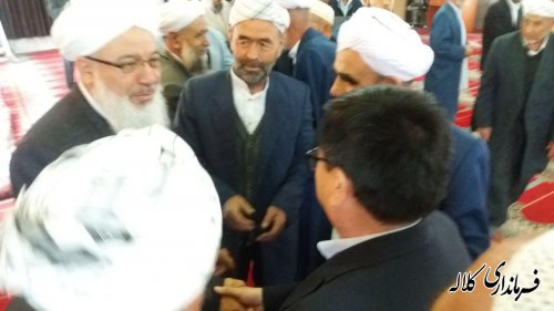 حضور بخشدار پیشکمر در مراسم مولودی خوانی روستاهای یل چشمه سفلی و جدید