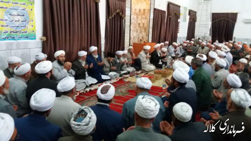 حضور بخشدار پیشکمر در مراسم مولودی خوانی روستاهای یل چشمه سفلی و جدید